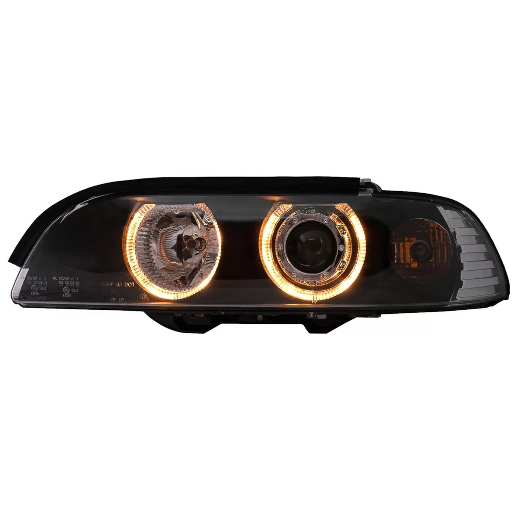 Angel Eyes fari anteriori per BMW Serie 5 E39 (1995-2000) nero