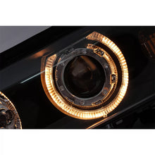 Carica l'immagine nel visualizzatore di Gallery, Angel Eyes fari anteriori per BMW Serie 5 E39 (1995-2000) nero