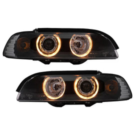 Angel Eyes fari anteriori per BMW Serie 5 E39 (1995-2000) nero