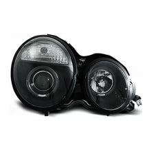 Angel Eyes fari anteriori per Mercedes Classe E W210 S210 (1995-05.1999) nero