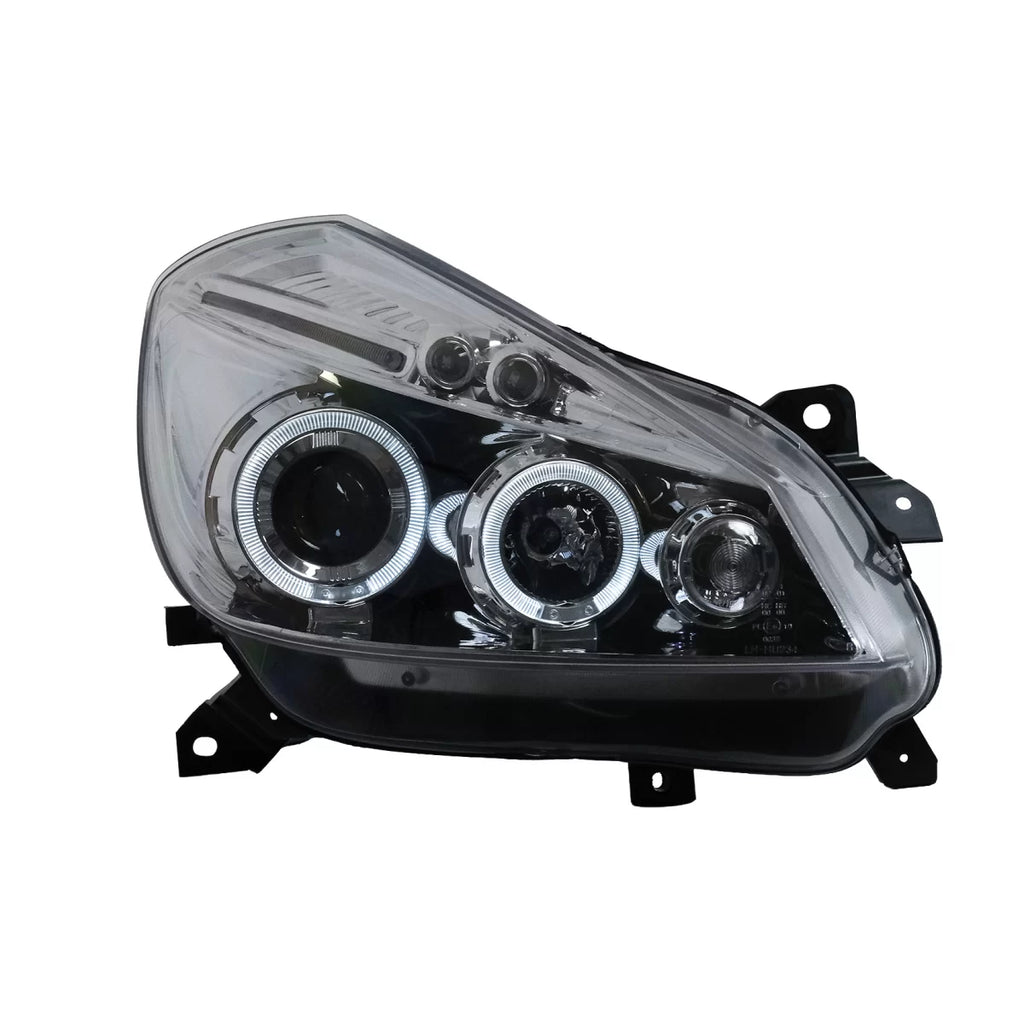 Angel Eyes fari anteriori per Renault Clio III (2005-2009) cromato