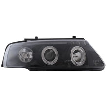 Carica l'immagine nel visualizzatore di Gallery, Angel Eyes fari anteriori per VW Passat B5 3B (11.1996-08.2000) nero