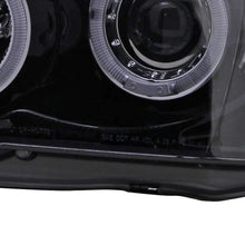 Carica l'immagine nel visualizzatore di Gallery, Fari Anteriori Doppio Anello SK-Import Lucidi Fumé Subaru Impreza GD GG Blob Eye - foto 8