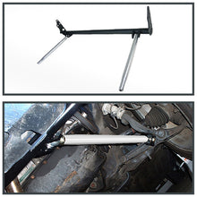 Carica l'immagine nel visualizzatore di Gallery, Barra di Trazione Anteriore SK-Import Honda Civic CRX EE ED EC (1987-1991) Nera Argento Inox - foto 7