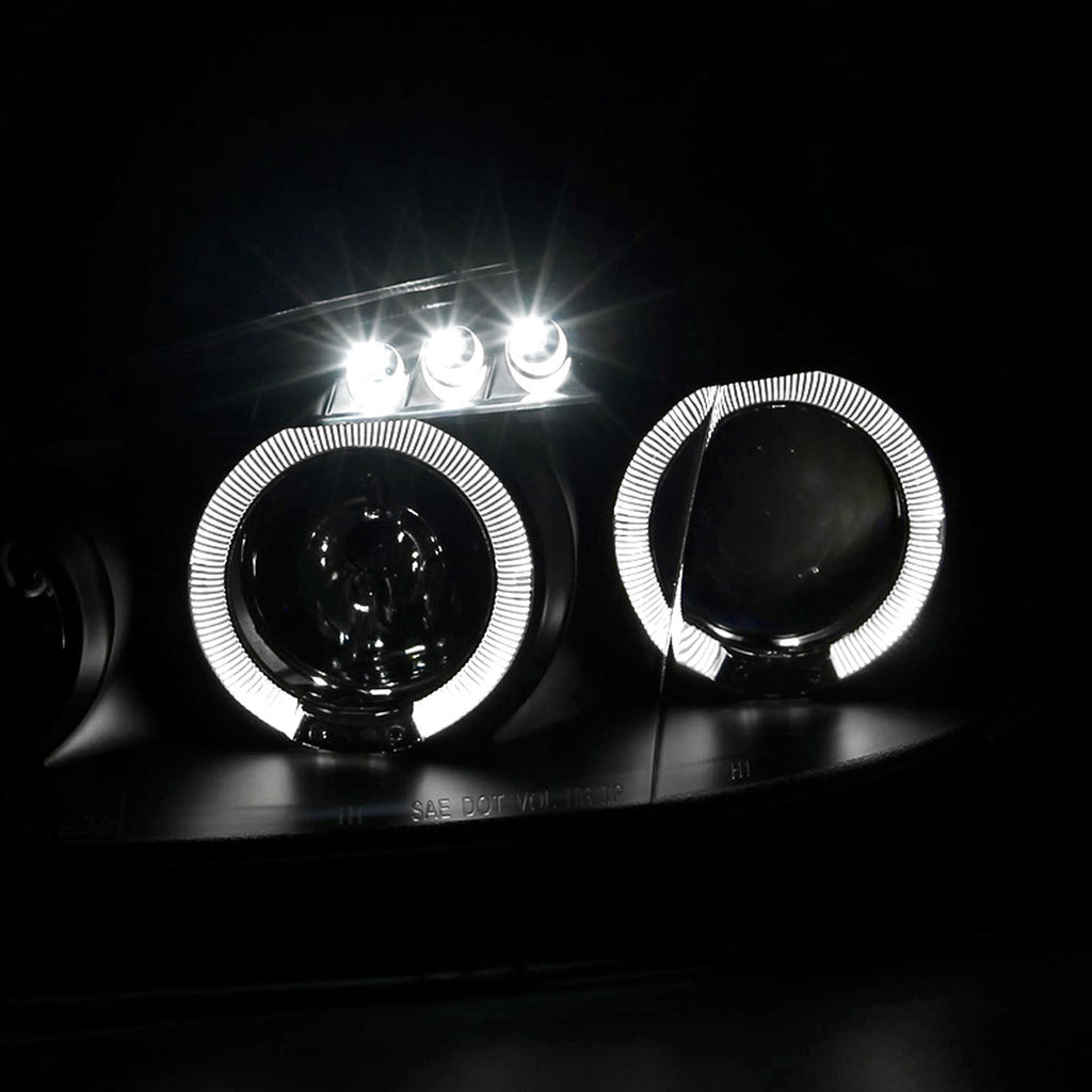 Fari Anteriori Angel Eyes SK-Import Neri Mazda MX-5 NB Facelift - foto 2