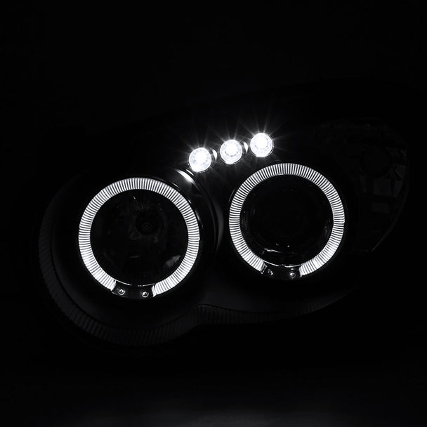 Fari Anteriori Doppio Anello SK-Import Neri Subaru Impreza GD GG Blob Eye - foto 2