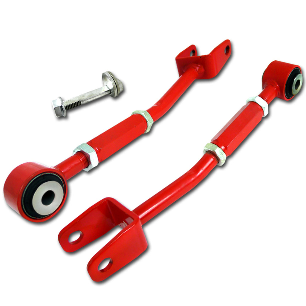 Camber Kit Posteriore Regolabile SK-Import Rosso Acciaio Nissan 350Z Z33