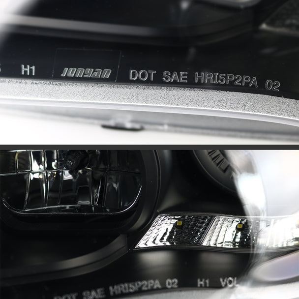 Fari Anteriori con Barra LED SK-Import Neri Subaru Impreza GD GG Hawkeye - foto 9