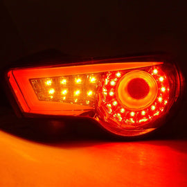 Fanali Posteriori LED SK-Import Cromati Lente Rossa Subaru BRZ Toyota GT86 Pre Facelift - foto 2