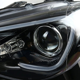 Fari Anteriori LED SK-Import Neri Toyota GT86 con Frecce Sequenziali - foto 2