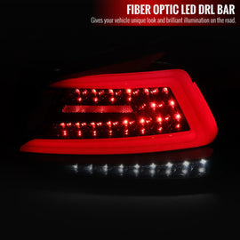 Fanali Posteriori LED SK-Import Neri Subaru WRX VA - foto 2