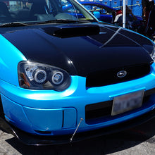 Carica l'immagine nel visualizzatore di Gallery, Fari Anteriori Doppio Anello SK-Import Neri Subaru Impreza GD GG Blob Eye - foto 9
