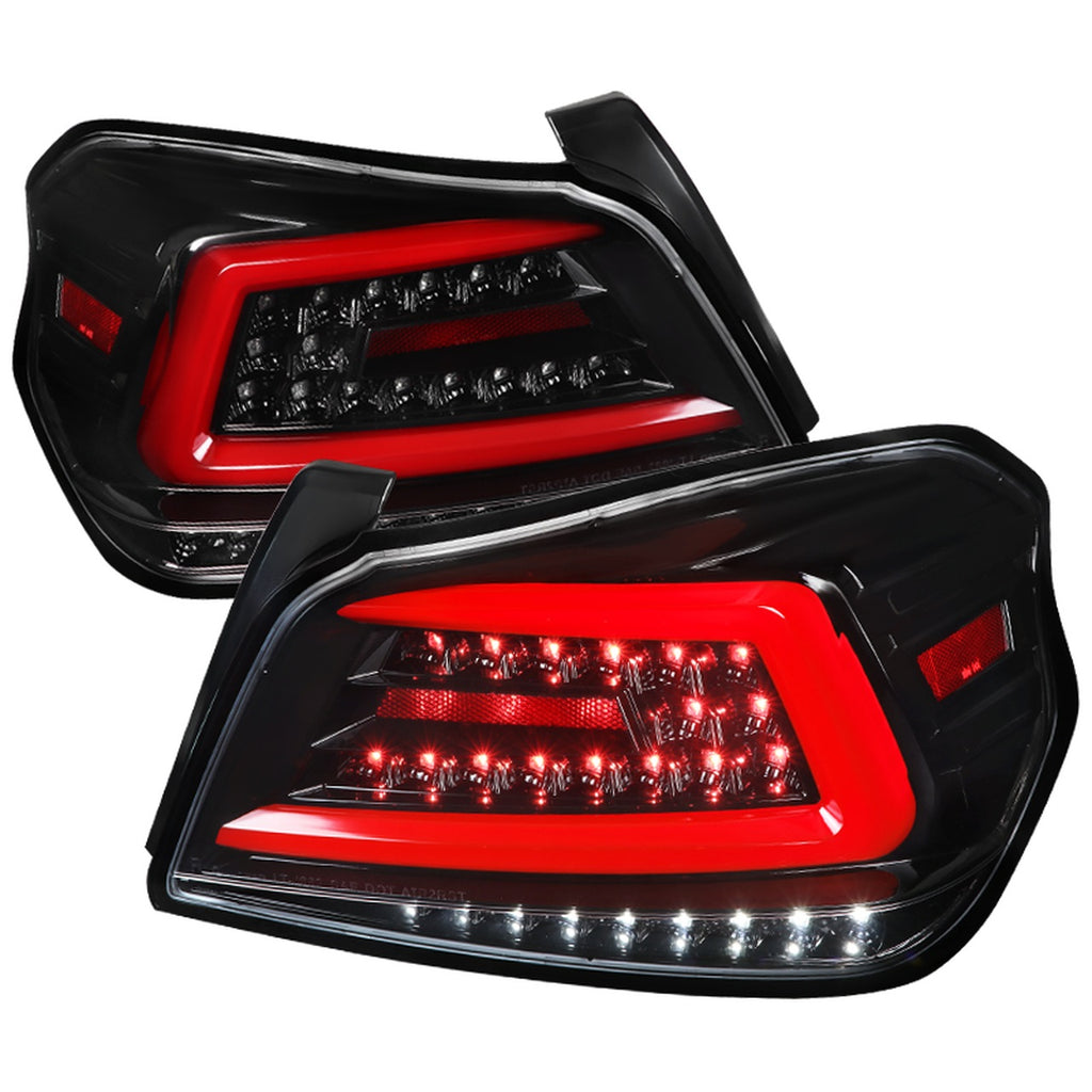 Fanali Posteriori LED SK-Import Neri Subaru WRX VA