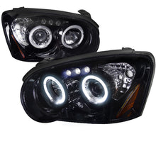 Carica l'immagine nel visualizzatore di Gallery, Fari Anteriori Doppio Anello SK-Import Lucidi Fumé Subaru Impreza GD GG Blob Eye