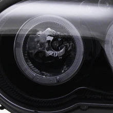 Carica l'immagine nel visualizzatore di Gallery, Fari Anteriori Doppio Anello SK-Import Lucidi Fumé Subaru Impreza GD GG Blob Eye - foto 4