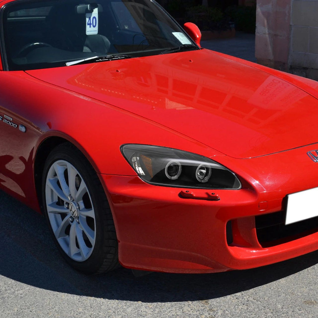 Fari Anteriori Doppio Anello SK-Import Neri Honda S2000 Pre Facelift - foto 5