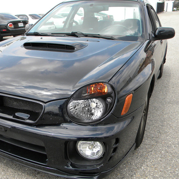Fari Anteriori SK-Import Neri Subaru Impreza GD GG 2001-2003 Bug Eye - foto 7