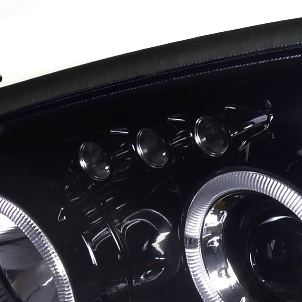 Fari Anteriori Doppio Anello SK-Import Lucidi Fumé Subaru Impreza GD GG Blob Eye - foto 6
