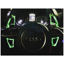 Carica l'immagine nel visualizzatore di Gallery, Armaspeed Palette Cambio Verde Luminescente Audi RS3 8V RS3 8P 2011-2016