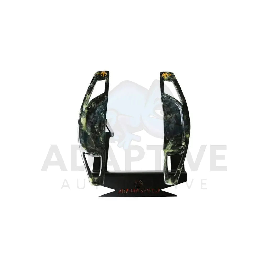 Armaspeed Palette Cambio Verde Luminescente Mercedes Classe A 45 AMG W176 Classe A 35 AMG W177 Classe C 43 AMG W205 e altri 1997-2023