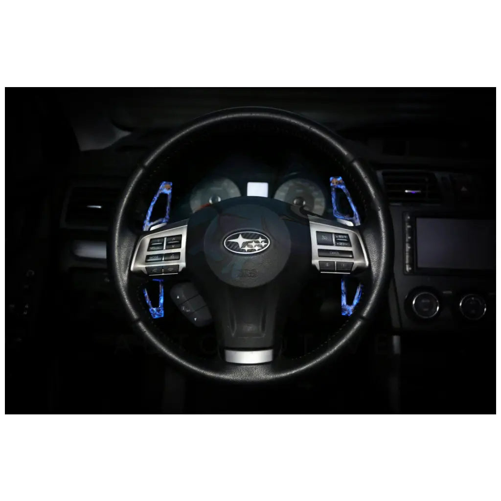 Armaspeed Palette Cambio Blu Luminescente Subaru Forester Mk2 SG WRX Mk2 VB Levorg Mk1 VM 2002-