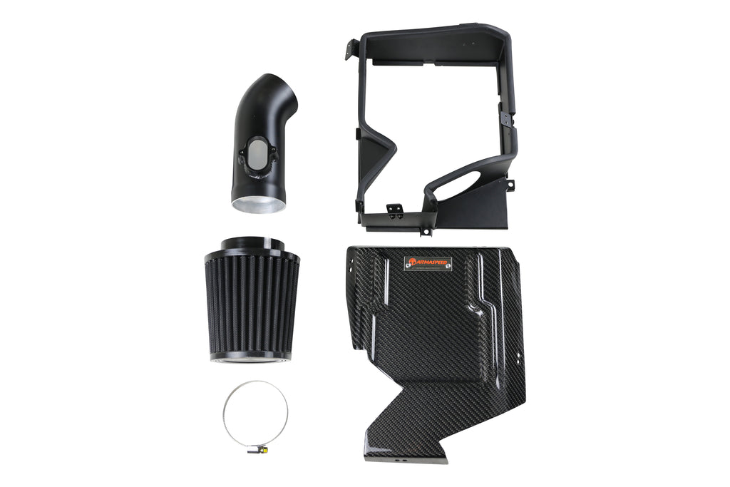 Armaspeed kit aspirazione diretta MG HS 1.5T ARMAMGHS15-A: cover in carbonio, base, tubo e filtro