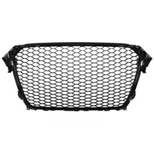 Carica l'immagine nel visualizzatore di Gallery, Gruppo Griglia centrale con Diffusore paraurti posteriore e terminali di scarico per Audi A4 B8 restyling (2012-2015)