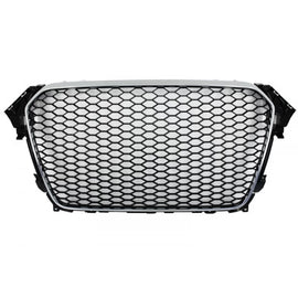Gruppo Griglia centrale con Diffusore paraurti posteriore per AUDI A4 B8 restyling (2012-2015) berlina/Avant RS design