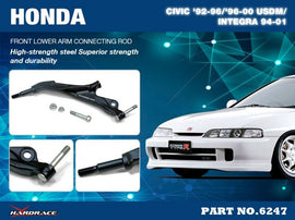 Aste collegamento bracci inferiori anteriori Hardrace Honda Civic e Integra – 2 pezzi – foto 2