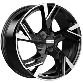 Cerchio in Lega Fondmetal -LIMITED- INSPIRED ATENA (FMI07) 18x8 ET45 5x108 GLOSSY BLACK PART.MACHINED