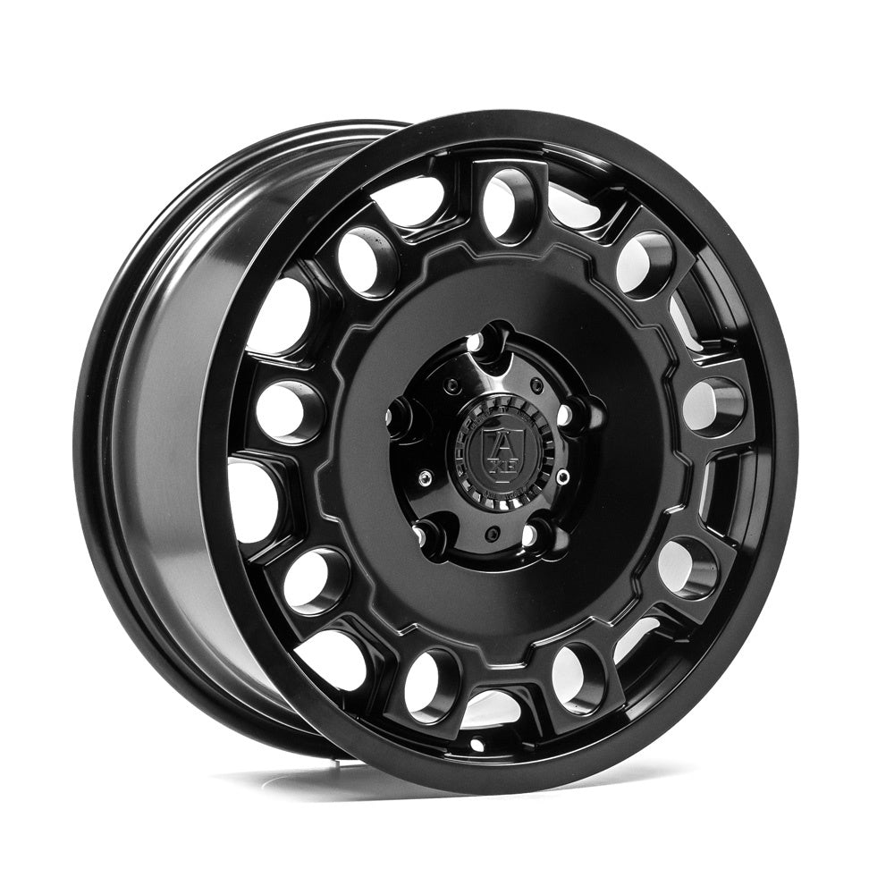 Cerchio in Lega AXE EX35 18x8 ET40 5H con foratura su misura Satin Black