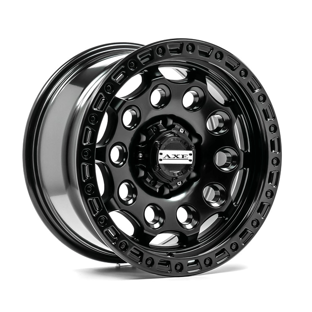 Cerchio in Lega AXE AT4 17x9 ET34 5x120 Satin Black