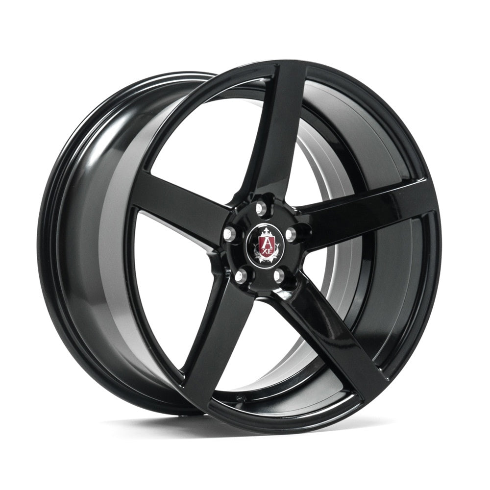 Cerchio in Lega AXE EX18 19x9,5 ET40 5H con foratura su misura Gloss Black