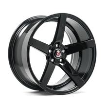 Load image into Gallery viewer, Cerchio in Lega AXE EX18 20x9 ET38 5H con foratura su misura Gloss Black