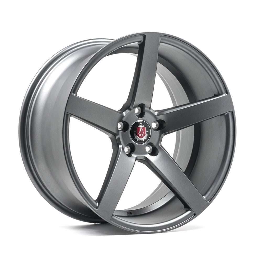 Cerchio in Lega AXE EX18 19x9,5 ET40 5H con foratura su misura Satin Grey