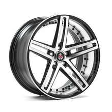 Load image into Gallery viewer, Cerchio in Lega AXE EX20 20x8,5 ET25-40 5H con foratura su misura Gloss Black &amp; Polished