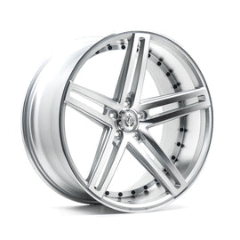 Cerchio in Lega AXE EX20 19x8,5 ET40 5H con foratura su misura Gloss Silver & Polished