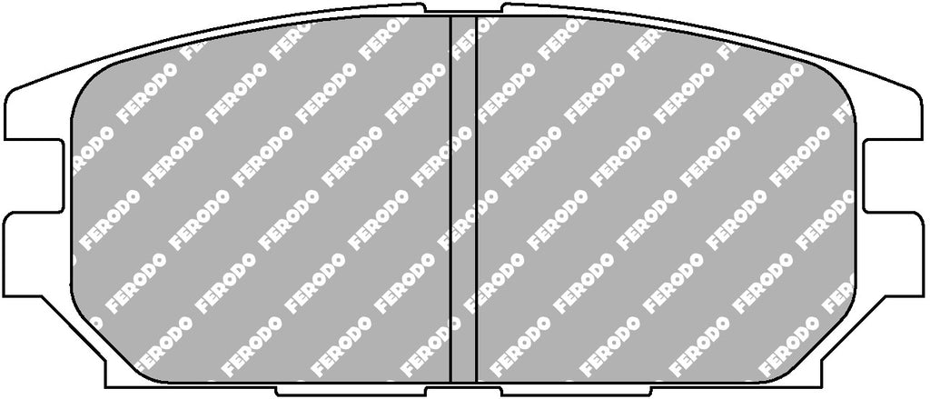 Pastiglie freni Ferodo DS2500 posteriori Mitsubishi Lancer Evo CN9A
