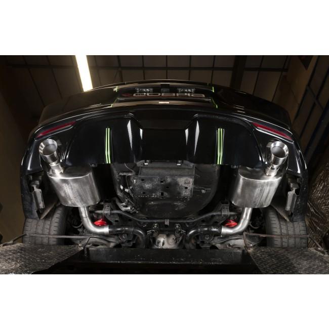 Cobra Sport Terminale di scarico per Ford Mustang GT V8 5.0L Convertible (15-18)