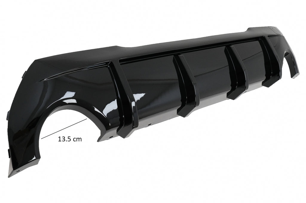Aero Body Kit Lip anteriore e Diffusore BMW Serie 1 Series F40 M Sport (2019+) Piano Black