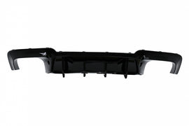 Diffusore Posteriore a doppia uscita BMW Serie 5 F10 F11 (2011-2017) M Design Piano Black