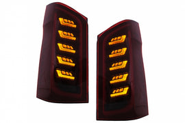 Fari Posteriori Full LED Fumè Dinamici Sequenziali per Mercedes Classe V W447 (2014-2019) Porta Singola
