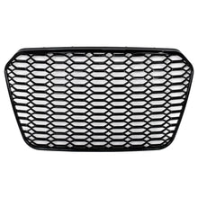 Carica l'immagine nel visualizzatore di Gallery, Senza logo Griglia centrale per Audi A6 C7 4G (2011-2014) lucido nero