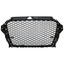 Carica l'immagine nel visualizzatore di Gallery, Senza logo Griglia anteriore con fendinebbia lampada coperture laterale griglie per Audi A3 8V (2012-2016) RS3 design