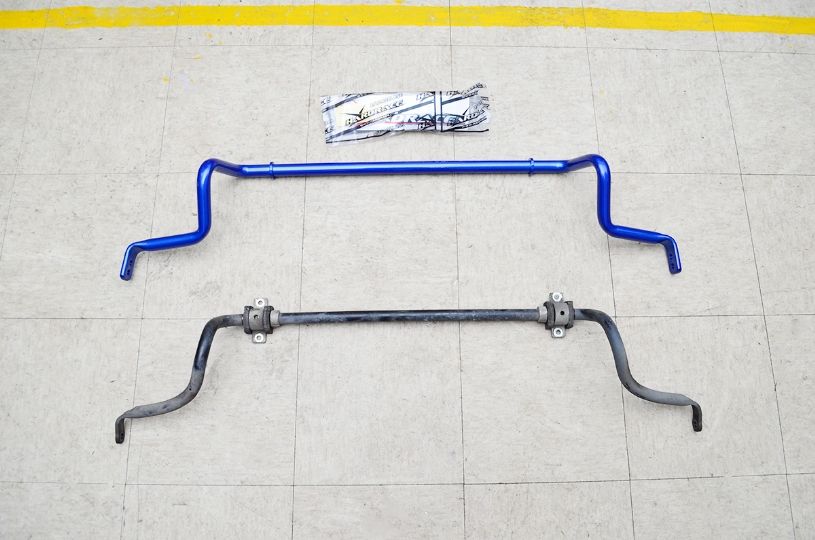 Barra antirollio anteriore Hardrace Mitsubishi Lancer Mirage Fortis Outlander Eclipse Cross – 25,4 mm, 3 pezzi – foto 2
