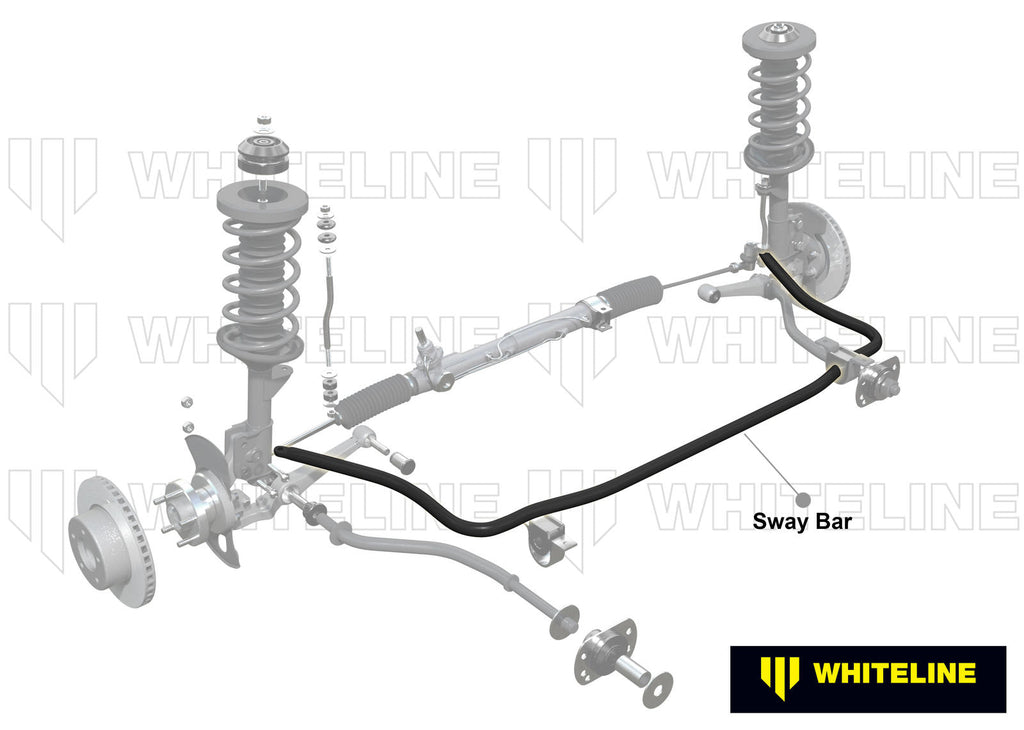 Barra antirollio anteriore Whiteline 20 mm per Toyota MR2 MK2 SW20 — dettaglio 1