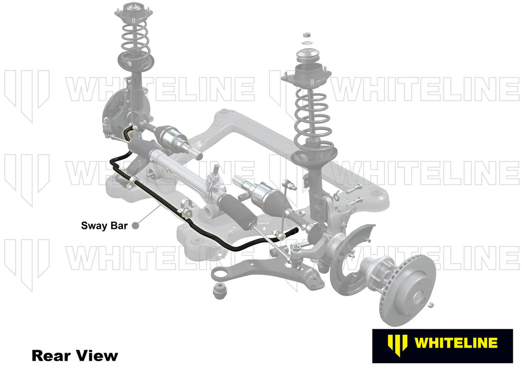 Barra antirollio anteriore Whiteline 24 mm per Toyota GR Yaris XP210 — dettaglio 1