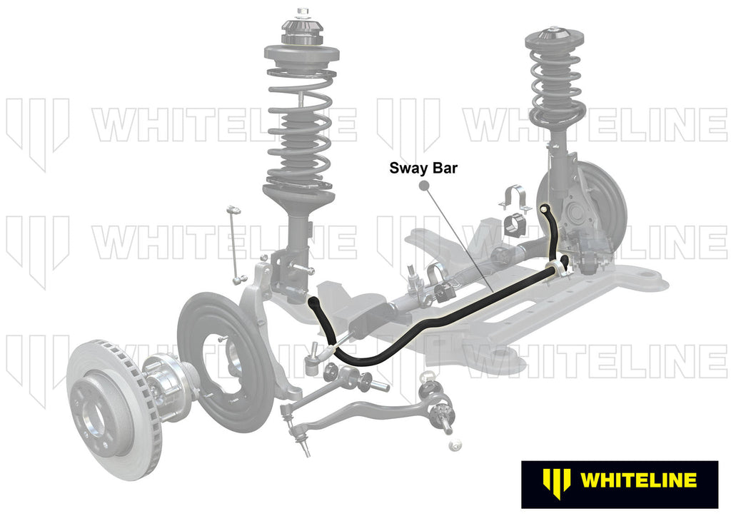 Barra antirollio anteriore Whiteline 30 mm per BMW M2 F87, M3 F80 e M4 F82/F83 — dettaglio 1
