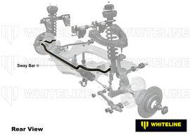 Barra antirollio anteriore Whiteline 33 mm per Nissan 350Z e Skyline V35 — dettaglio 1