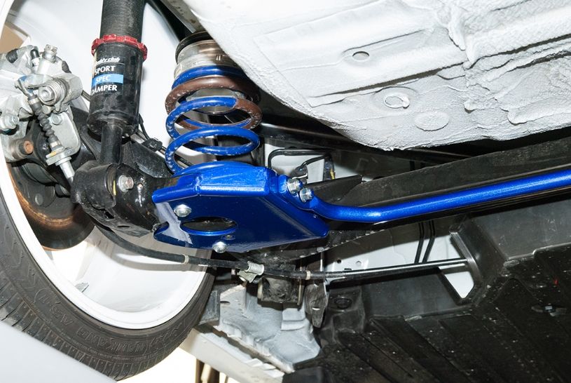 Barra antirollio posteriore aggiuntiva Hardrace Honda Fit Jazz MK3 e City MK6 – 17 mm, 3 pezzi – foto 2